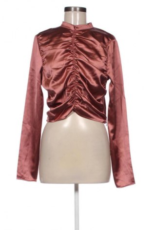 Damen Shirt NA-KD, Größe M, Farbe Braun, Preis 39,39 €