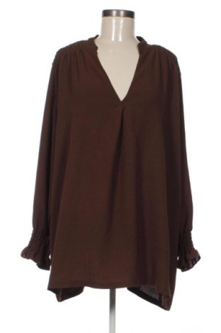 Dámska blúza NEW COLLECTION, Veľkosť 4XL, Farba Hnedá, Cena  18,95 €