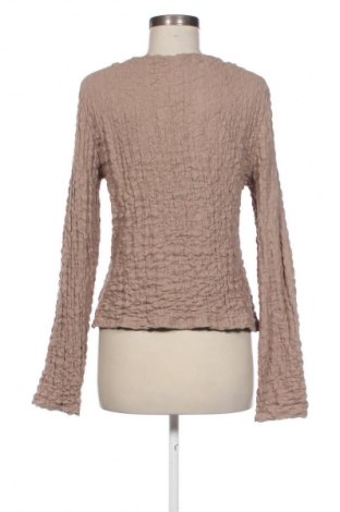 Γυναικεία μπλούζα Pieces, Μέγεθος M, Χρώμα Καφέ, Τιμή 10,30 €