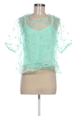 Γυναικεία μπλούζα Pimkie, Μέγεθος L, Χρώμα Πράσινο, Τιμή 9,72 €