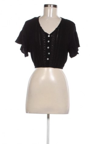 Дамска блуза Pull&Bear, Размер M, Цвят Черен, Цена 19,55 лв.