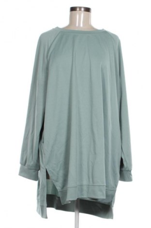 Дамска блуза SHEIN, Размер 4XL, Цвят Зелен, Цена 14,99 лв.