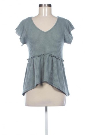 Дамска блуза SHEIN, Размер L, Цвят Зелен, Цена 19,00 лв.