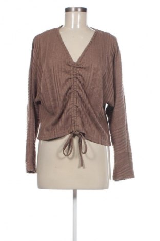 Bluză de femei SHEIN, Mărime L, Culoare Maro, Preț 23,99 Lei