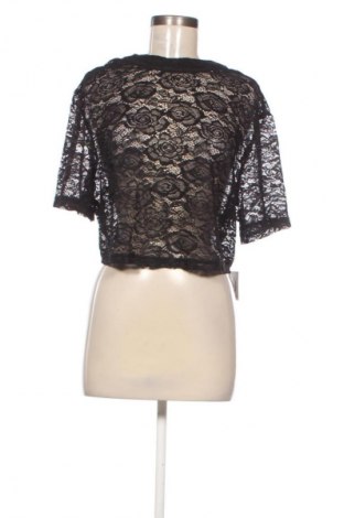 Дамска блуза SHEIN, Размер 3XL, Цвят Черен, Цена 19,55 лв.