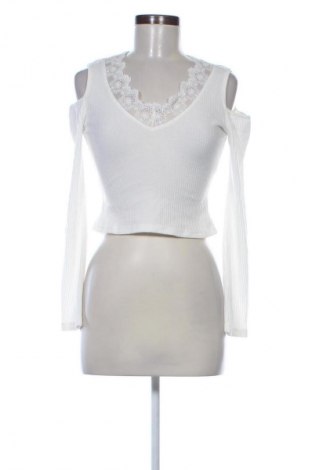 Γυναικεία μπλούζα SHEIN, Μέγεθος S, Χρώμα Λευκό, Τιμή 5,99 €