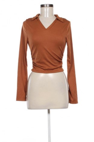 Bluză de femei SHEIN, Mărime L, Culoare Maro, Preț 34,21 Lei