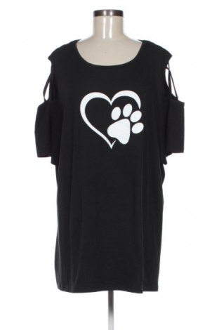 Dámska blúza SHEIN, Veľkosť 5XL, Farba Čierna, Cena  10,00 €