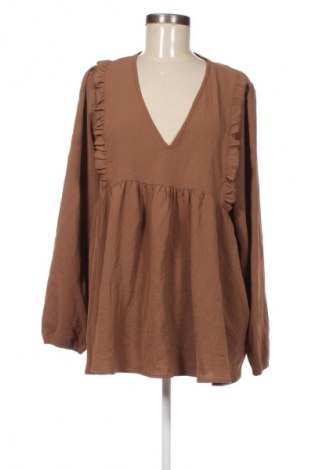 Γυναικεία μπλούζα Sinsay, Μέγεθος XL, Χρώμα Καφέ, Τιμή 8,99 €