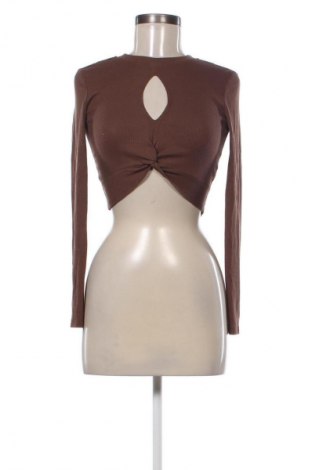 Bluzka damska Sinsay, Rozmiar XS, Kolor Brązowy, Cena 43,68 zł