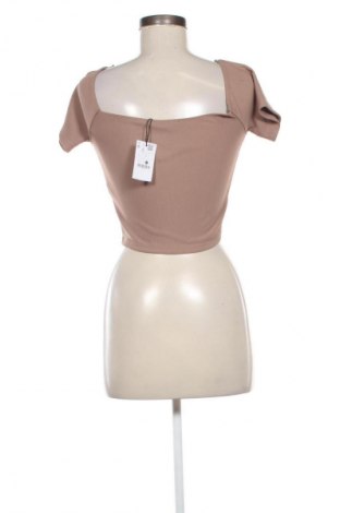 Damen Shirt Stradivarius, Größe L, Farbe Beige, Preis € 15,84