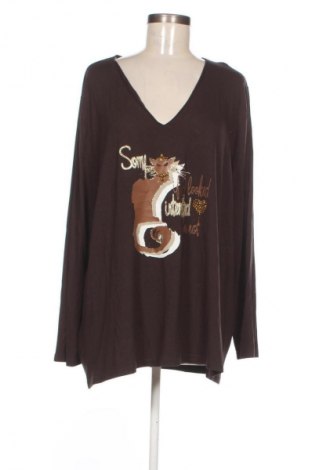 Bluză de femei Sun Rose, Mărime 3XL, Culoare Maro, Preț 88,23 Lei