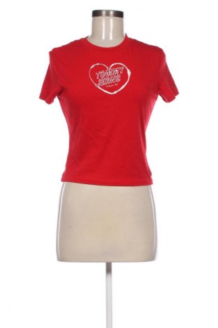 Damen Shirt Tommy Jeans, Größe M, Farbe Rot, Preis € 19,28