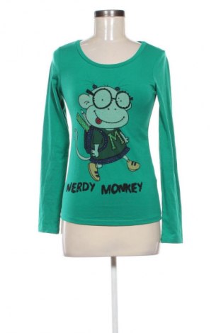 Γυναικεία μπλούζα Unbranded, Μέγεθος M, Χρώμα Πράσινο, Τιμή 9,72 €