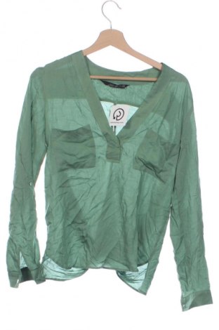 Γυναικεία μπλούζα Zara, Μέγεθος XS, Χρώμα Πράσινο, Τιμή 8,99 €