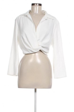 Дамска блуза Zara, Размер M, Цвят Бял, Цена 16,99 лв.