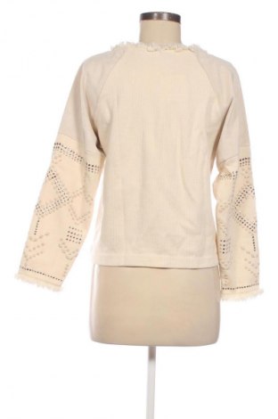 Дамска блуза Zara, Размер L, Цвят Бежов, Цена 27,37 лв.