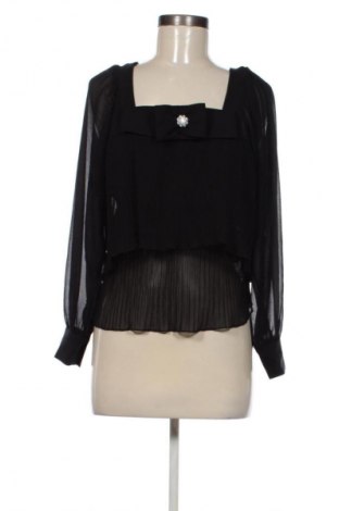 Дамска блуза Zara, Размер S, Цвят Черен, Цена 33,99 лв.