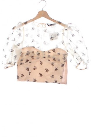 Γυναικεία μπλούζα Zara, Μέγεθος XS, Χρώμα Πολύχρωμο, Τιμή 10,30 €