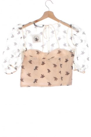 Γυναικεία μπλούζα Zara, Μέγεθος XS, Χρώμα Πολύχρωμο, Τιμή 10,30 €