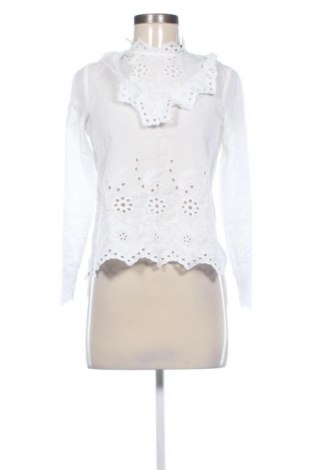 Bluzka damska Zara, Rozmiar XS, Kolor ecru, Cena 62,07 zł