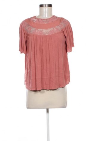 Γυναικεία μπλούζα Zara, Μέγεθος XS, Χρώμα Σάπιο μήλο, Τιμή 7,77 €