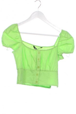 Дамска блуза Zara, Размер S, Цвят Зелен, Цена 46,11 лв.