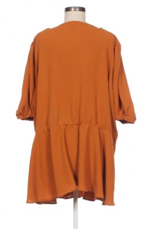 Дамска блуза Zizzi, Размер XL, Цвят Кафяв, Цена 39,00 лв.