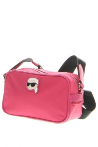 Дамска чанта Karl Lagerfeld, Цвят Розов, Цена 93,87 лв.