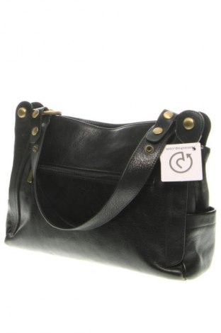 Дамска чанта Lanchas, Цвят Черен, Цена 139,08 лв.