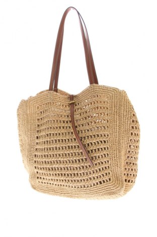 Дамска чанта Mango, Цвят Бежов, Цена 91,20 лв.