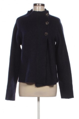 Damen Strickjacke Adrienne Vittadini, Größe L, Farbe Blau, Preis 31,71 €