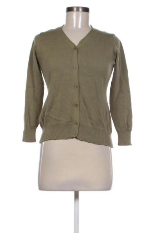 Damski kardigan Basic Collection, Rozmiar S, Kolor Zielony, Cena 66,67 zł