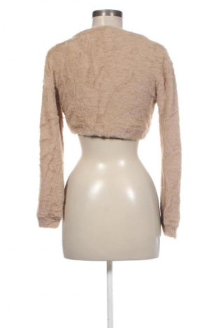 Cardigan de damă Bershka, Mărime L, Culoare Bej, Preț 50,99 Lei