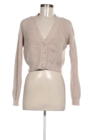 Γυναικεία ζακέτα Bershka, Μέγεθος M, Χρώμα  Μπέζ, Τιμή 14,83 €