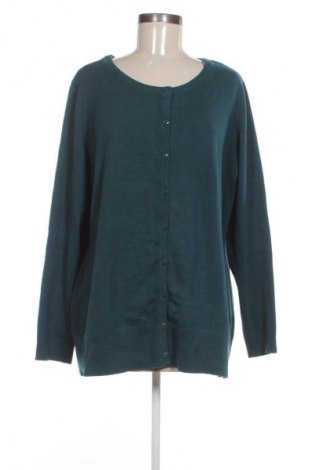 Γυναικεία ζακέτα Bpc Bonprix Collection, Μέγεθος XXL, Χρώμα Πράσινο, Τιμή 14,77 €