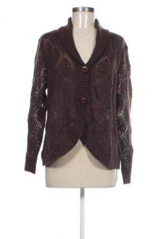 Damen Strickjacke Canda, Größe XXL, Farbe Braun, Preis 11,99 €