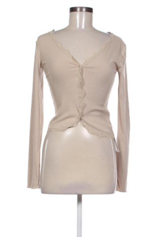 Γυναικεία ζακέτα DAZY, Μέγεθος M, Χρώμα  Μπέζ, Τιμή 20,97 €