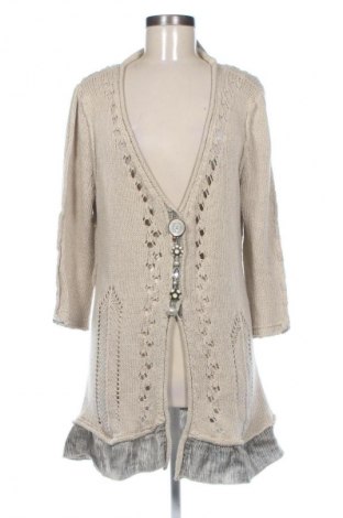 Női kardigán Elisa Cavaletti, Méret L, Szín Bézs, Ár 32 800 Ft