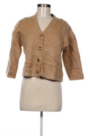 Damen Strickjacke H&M, Größe XS, Farbe Braun, Preis 11,99 €