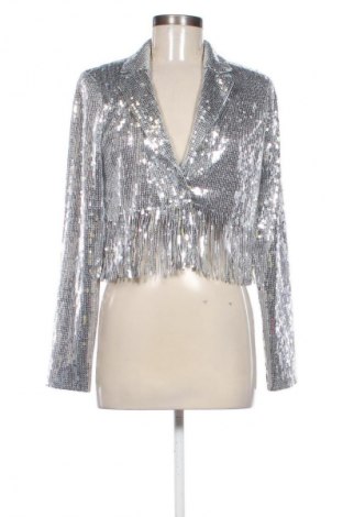 Cardigan de damă H&M Divided, Mărime S, Culoare Argintiu, Preț 76,00 Lei