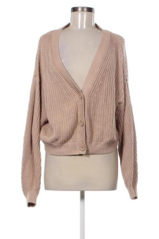 Damen Strickjacke H&M Divided, Größe L, Farbe Beige, Preis 14,77 €