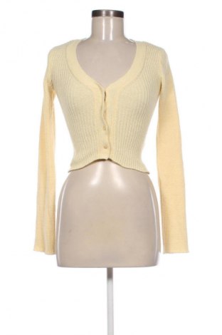 Cardigan de damă H&M Divided, Mărime XS, Culoare Galben, Preț 76,32 Lei