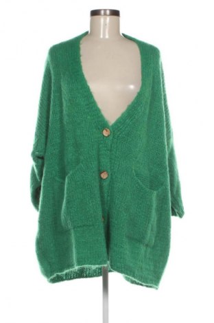 Damen Strickjacke Lacony, Größe 3XL, Farbe Grün, Preis 61,99 €