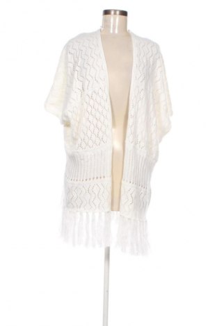 Damen Strickjacke Laura Torelli, Größe M, Farbe Weiß, Preis 6,99 €