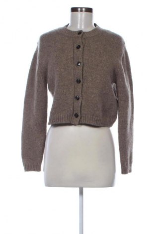 Дамска жилетка Massimo Dutti, Размер M, Цвят Бежов, Цена 136,04 лв.