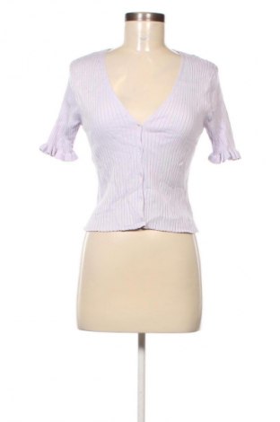 Damen Strickjacke Monki, Größe M, Farbe Lila, Preis € 8,99