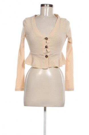 Damen Strickjacke SHEIN, Größe XS, Farbe Beige, Preis € 6,99