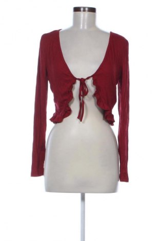 Дамска жилетка SHEIN, Размер L, Цвят Червен, Цена 29,33 лв.