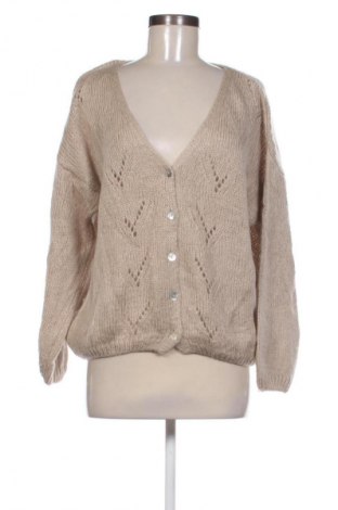 Γυναικεία ζακέτα Terra di Siena, Μέγεθος XL, Χρώμα  Μπέζ, Τιμή 21,48 €